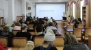 Участники Тотального диктанта – 2022 в центральной городской библиотеке