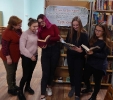Участницы акции «День Тургенева в библиотеке»