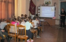 Литературный час по творчеству И. С. Тургенева в Библиотеке № 9 для школьников поселка Рудничный