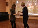 Награждение участницы творческого проекта «Пиши! Читай!» Наталии Мусатовой
