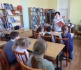 Участники акции «Читаем детям о войне» в Центральной городской библиотеке