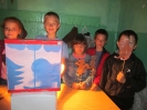 Участники театрализованной постановки сказки «Колобок» в Библиотеке № 6 поселка Чернореченск