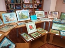Выставка вышитых картин краснотурьинского мастера Федора Тылика в Центральной городской библиотеке
