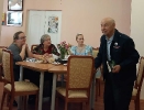 Участник встречи «Пусть не 16!» Федор Федорович Тылик в Центральной городской библиотеке