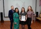 Победительница молодежного поэтического баттла - 2019 Дарья Солдатова (вторая справа). Фото: Дмитрий Кусков.