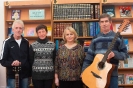 Артисты клубов «Дар» и «Перекат» на творческой встрече в центральной городской библиотеке