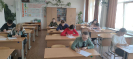 Участники Тотального диктанта – 2023 в школе № 17