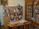 Первоклассники школы № 5 поселка Воронцовка на своем первом библиотечном уроке узнали правила поведения в библиотеке и пользования книгами