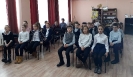Учащиеся 5-го класса школы № 24 на мероприятии, посвященном П. И. Чайковскому в Центральной детской библиотеке
