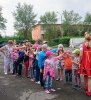 В ходе программы дети играли в русскую народную игру «Ручеек»