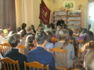 Встреча школьников с участником боевых действий в Афганистане Виктором Борисовым в Библиотеке № 9