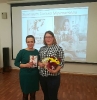 Молодая краснотурьинская поэтесса Лидия Кулиш поздравила свою коллегу с выходом книги ее стихов