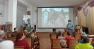 Участники часа мужества «Армейский калейдоскоп» в центральной городской библиотеке