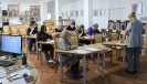 Участники филологической консультации по итогам Тотального диктанта – 2022 в центральной городской библиотеке