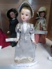 Экспонат выставки кукол из коллекции «Дамы эпохи» в библиотеке № 2 поселка Воронцовка