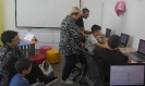 Гости заключительного компьютерного занятия – родители и бабушки участников занятий
