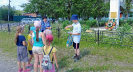 Юные читатели библиотеки № 6 поселка Чернореченск – участники квест-игры «Летние забавы».