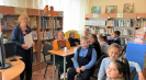Участники литературного часа, посвященного детскому писателю Борису Житкову, в библиотеке № 10