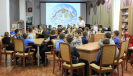 Участники викторины «Культура народов России» в центральной городской библиотеке