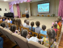 Воспитанники детского сада № 47 на увлекательном занятии по стихотворениям С. Маршака