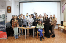 Участники Дня молодёжи на творческой встрече с молодой краснотуьинской писательницей Марией Першке