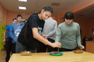Учащиеся Краснотурьинской школы-интерната на игровом познавательном занятии «Путешествие в мир профессий» в центральной детской библиотеке