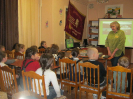 Первое занятие кружка «Эколята» в библиотеке № 9 посёлка Рудничный