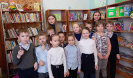 Участники литературной программы по творчеству Михаила Пришвина в библиотеке № 2 посёлка Воронцовка