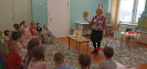 Воспитанники детского сада № 34 – участники литературного часа «В гостях у Михалкова»