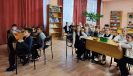 Участники литературного путешествия по произведениям Николая Носова в центральной детской библиотеке