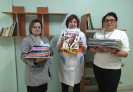 Книги в дар от учащихся школ города пациентам Краснотурьинской детской городской больницы